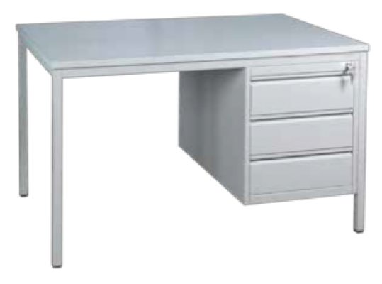 Schreibtisch mit Unterbaucontainer